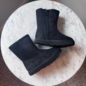 Black Suede Ankle Boots